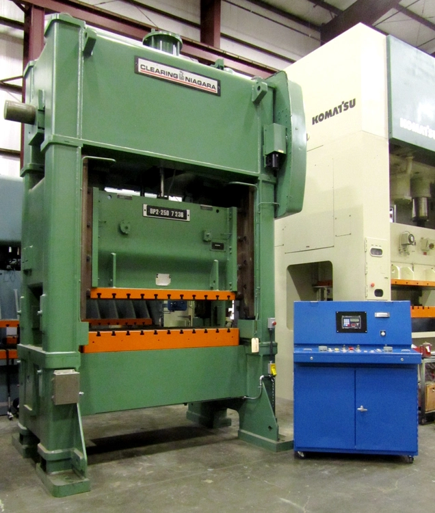Used 1996 NIAGARA NIAGARA BP2-250-72-36 PRESS Straight Side Presses | Alma Machinery #898788