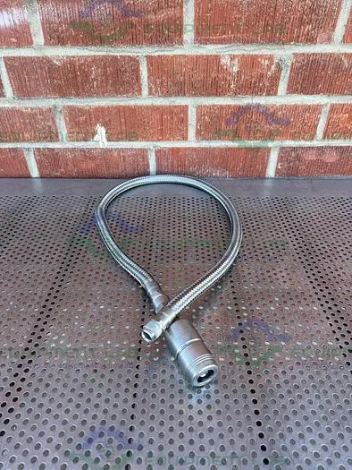 Used UNBRANDED STAINLESS STEEL BRAIDED HOSE 52" W/ QUICK RELEASE FITTING Hoses | Equipment Lab #486648