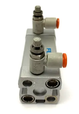 ADN-12-25-A-P-A-S11 | Festo  Compact Cylinder Double Acting Single Rod 25mm Stroke - Used