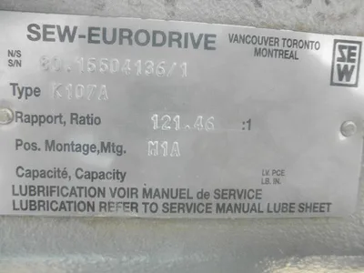 USED EURODRIVE K107A