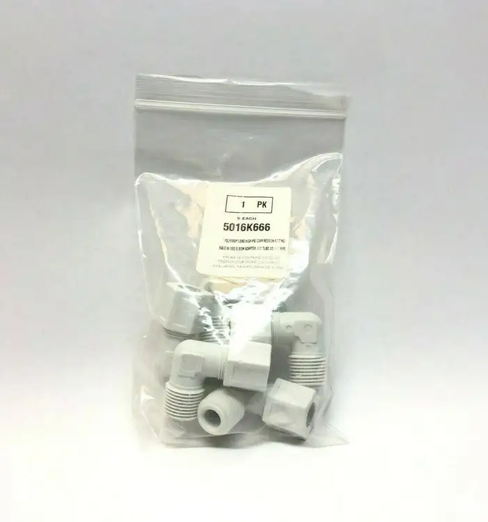 New | in-Stock JACO 90 DEGREE ELBOW, 1/2" TUBE OD 1/2" PIPE Hoses | Maverick Industrial Sales #1105756