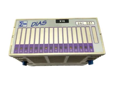 Used Sigmatek DIAS Positioner Output Module DNC 031 CRACKED PLASTIC PLC Input & Output Michigan US | Maverick Industrial Sales #1395932