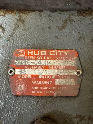 HUB CITY 88 Gearboxes & Speed Reducers | ESS Industrial Equipment Sales (7)