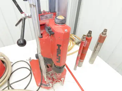 Hilti DCM1 Diamond Coring Motor 120V 2" Core Bore Stand 10L Water Supply BI Bits