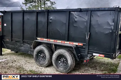 Used 2022 TOP SHELF DGN71616K Dump Trailers Louisiana US | Proxy Equipment #1377911