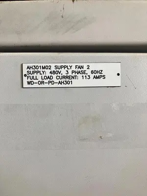 ELECTRICAL ENCLOSURE WITH 20BD125A0AYNANC0 Allen Bradley 100HP Powerflex 700