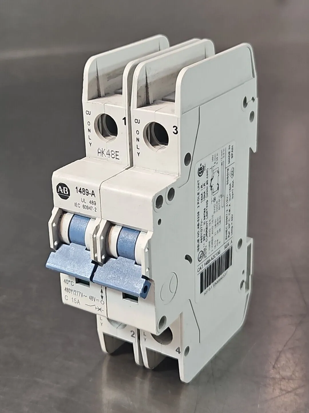 Allen-Bradley - 1489-A2C150 Series A - Circuit Breaker loc4B12