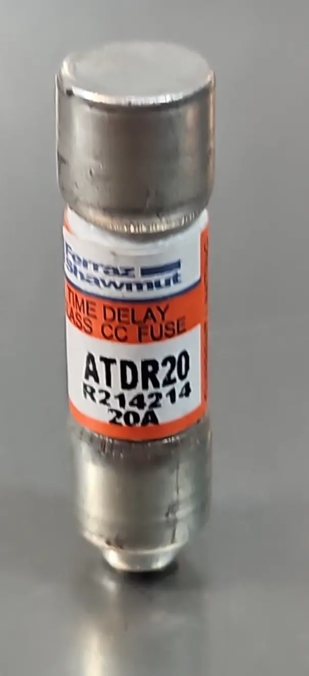 Ferraz Shamwut ATDR20 Cartridge Fuse 20 Amp 600V Loc4B27