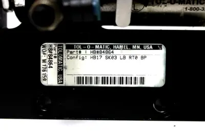 USED TOL-O-MATIC 84864