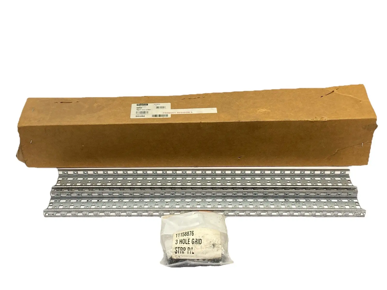 USED HOFFMANN GRID STRAPS FOR PROLINE FRAMES 3-ROW 900MM GALVANIZED MILD STEEL