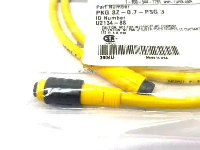 New | in-Stock Turck Picofast Snap-On Connector Cordset Connector Accessories Michigan US | Maverick Industrial Sales #1462821