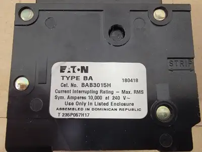 Used EATON BA315 Switchgears British Columbia CA | Lenmark #239412