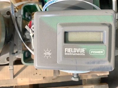 Fisher 6" V150 V-Ball Control Valve with actuator and positioner , Unused