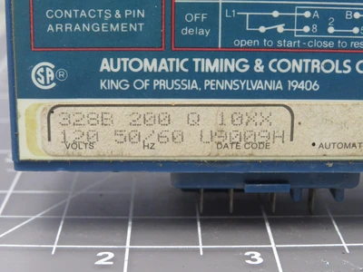 Used ATC AUTOMATIC TIMING & CONTROLS _UNKNOWN_ Relays & Switches | OCO Industrial #1692649
