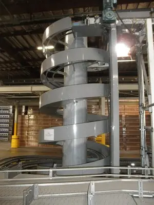 Conveyor, Spiral, 5 Turns, 16" Wide, Ryson, Case Conveyor #C739422