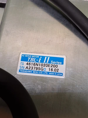 TAMAGAWA SEIKI CO. 4616N1020E200 AC SERVO MOTOR TBL-i 2 Series