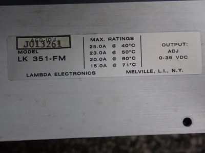 USED LAMBDA LK351FM