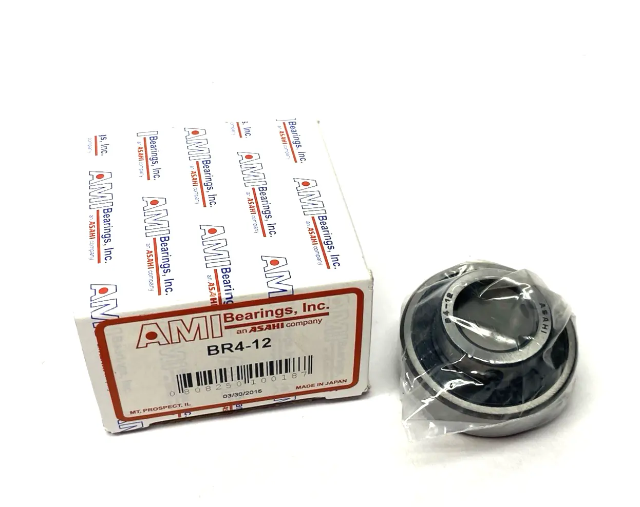 USED AMI ASAHI BALL INSERT BEARING 3/4" BORE DIA.