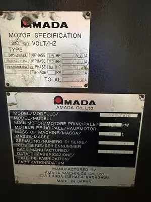 USED 2003 AMADA M3060