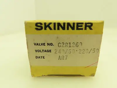 Honeywell Skinner C2R1260 Solenoid Valve 2-Way NC 240V 90 PSI 1/8" NPT