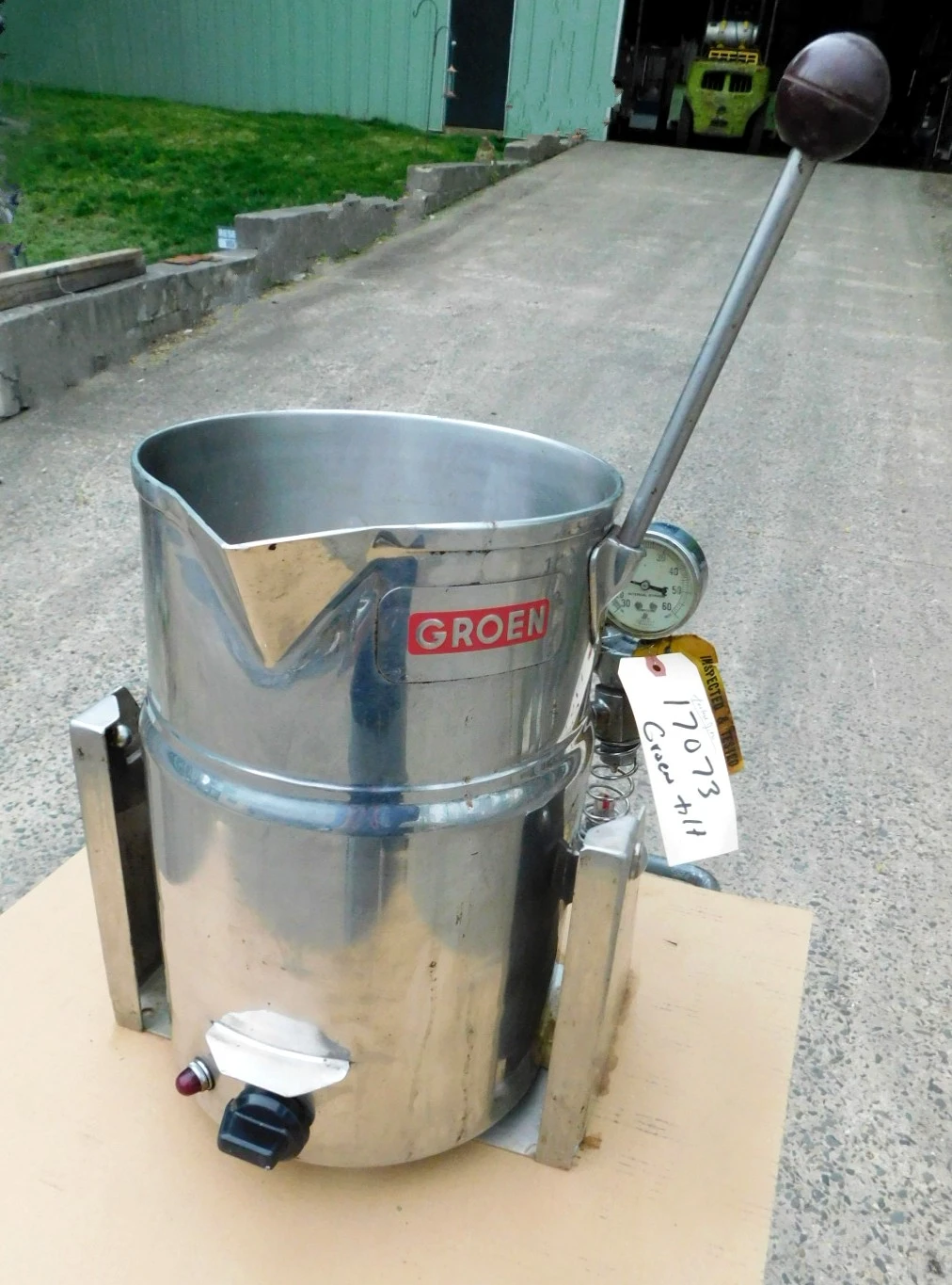 USED GROEN TILTING KETTLE TDB/5-10
