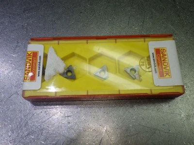 Sandvik CBN Tipped Carbide Inserts QTY5 TCMW2(1.5)2 S0320E CB20 (LOC1975A)
