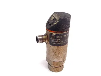 USED IFM ELECTRONIC PRESSURE SENSOR SWITCH 1/4 NPT 0-1000PSI RANGE