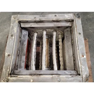 Used 12"W X 12" dia. Rotary Grate Bar Magnet