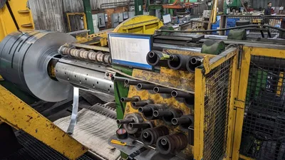 Used Herr-Voss & Cincinnati 60-in / 50,000-lb Slitting Line Slitters & Slitting Lines Quebec CA | Machineco #1256444