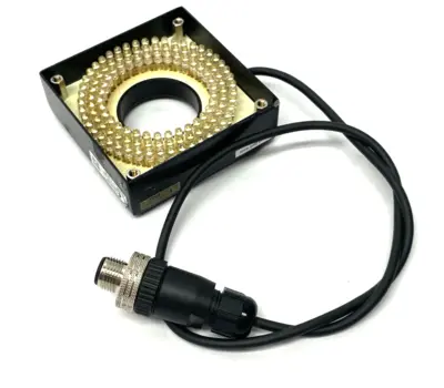 Used CCS, Omron Square Ring Light, White M12 4-Pin Connection Light Source Equipment Michigan US | Maverick Industrial Sales #1401827