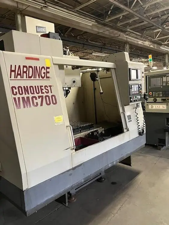 Used 1998 HARDINGE CONQUEST VMC 700 Vertical Machining Centers Michigan US | Industrial Machinery NJ LLC #934923