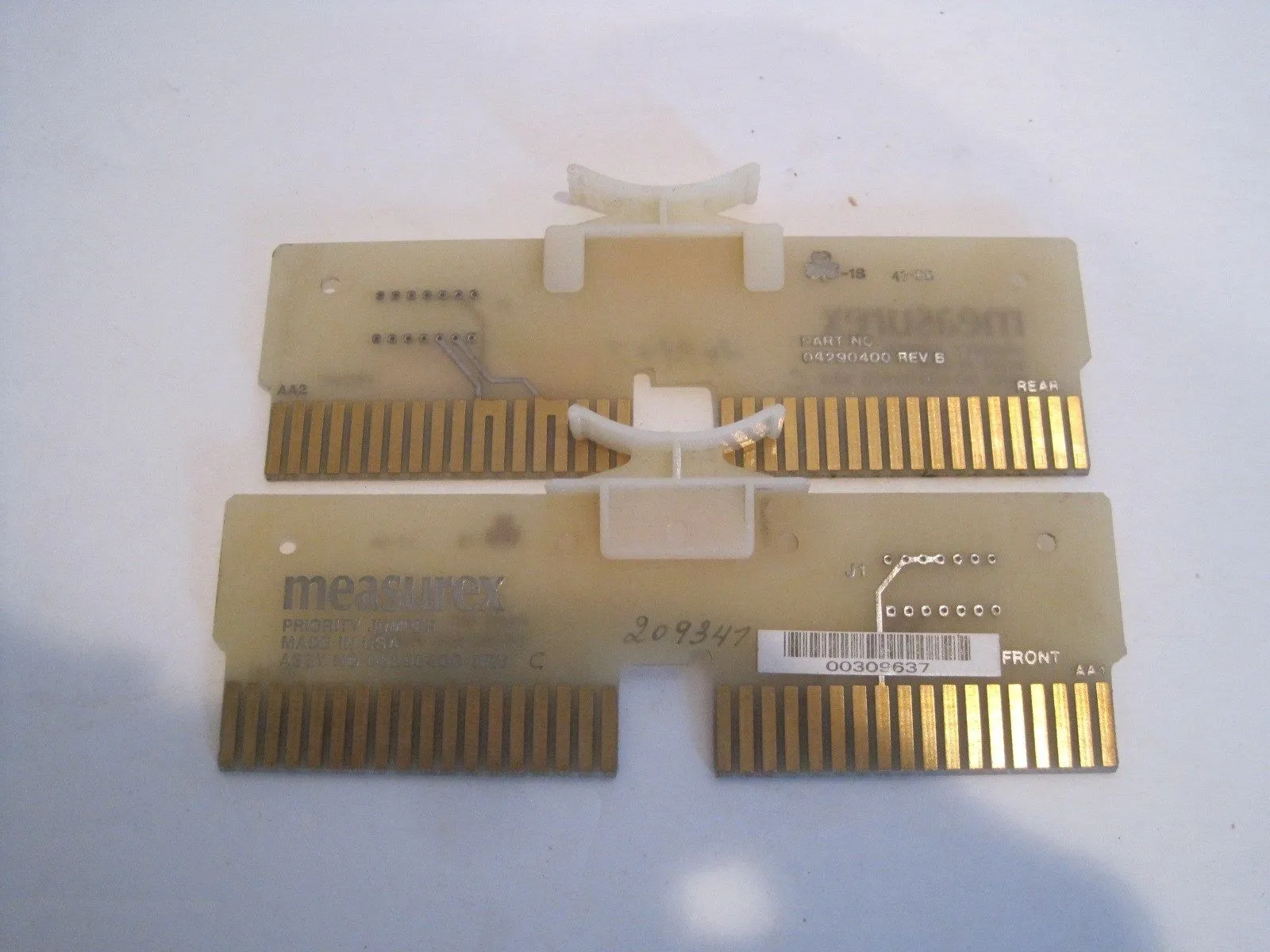 2 USED MEASUREX 052904-00 PRIORITY JUMPER 05290400