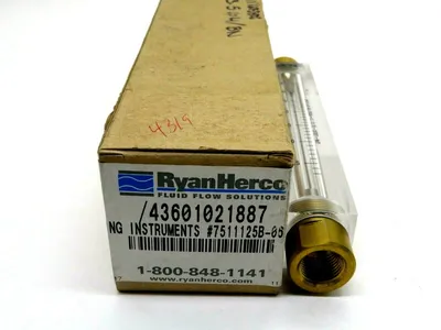 NEW KING INSTRUMENTS 7511125B-06 FLOW METER 7511125B06