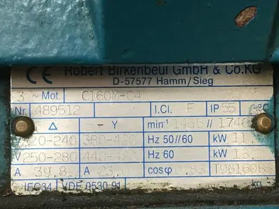 USED ROBERT BIRKENBEUL C160M-04