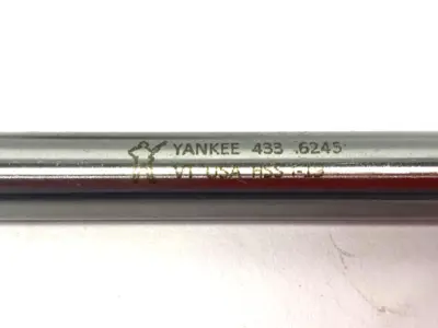 Used Yankee Reamer Chucking Reamer: 0.6245", 9" OAL, 2-1/4" Flute Length Reamers Michigan US | Maverick Industrial Sales #1397940