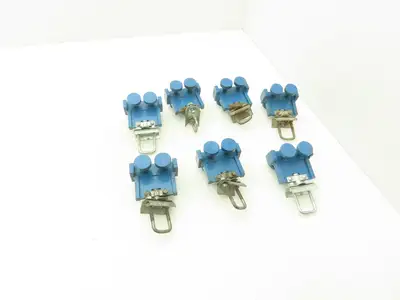 Gorbel A2035 Festoon Cable Trolley Bridge Crane S500 Rail  Lot of 7