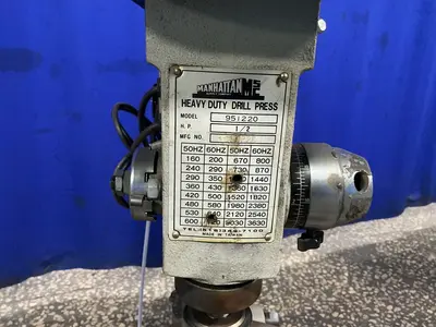 Used MANHATTEN MSC 951220 Heavy Duty & Sensitive Single Spindle Drills Ohio US | HGR 24 #1286681