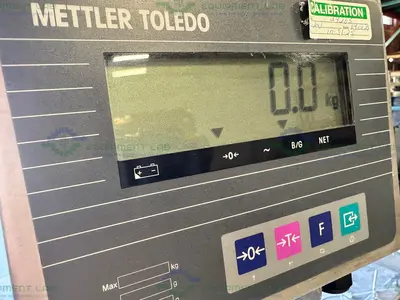 Used METTLER TOLEDO 2888 STAINLESS STEEL SCALE W/ HAWK READOUT 1000 LBS  36 X 36 Scales California US | Equipment Lab #1394844