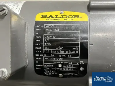 USED TOTE Systems Tote Systems Bin Blender, S/S