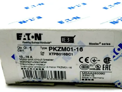NEW EATON CORPORATION PKZM01-16 CIRCUIT BREAKER PKZM0116