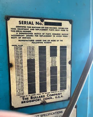 2001 BULLARD 56 CNC Vertical Turning & Boring Centers | Murphy Machinery (22)