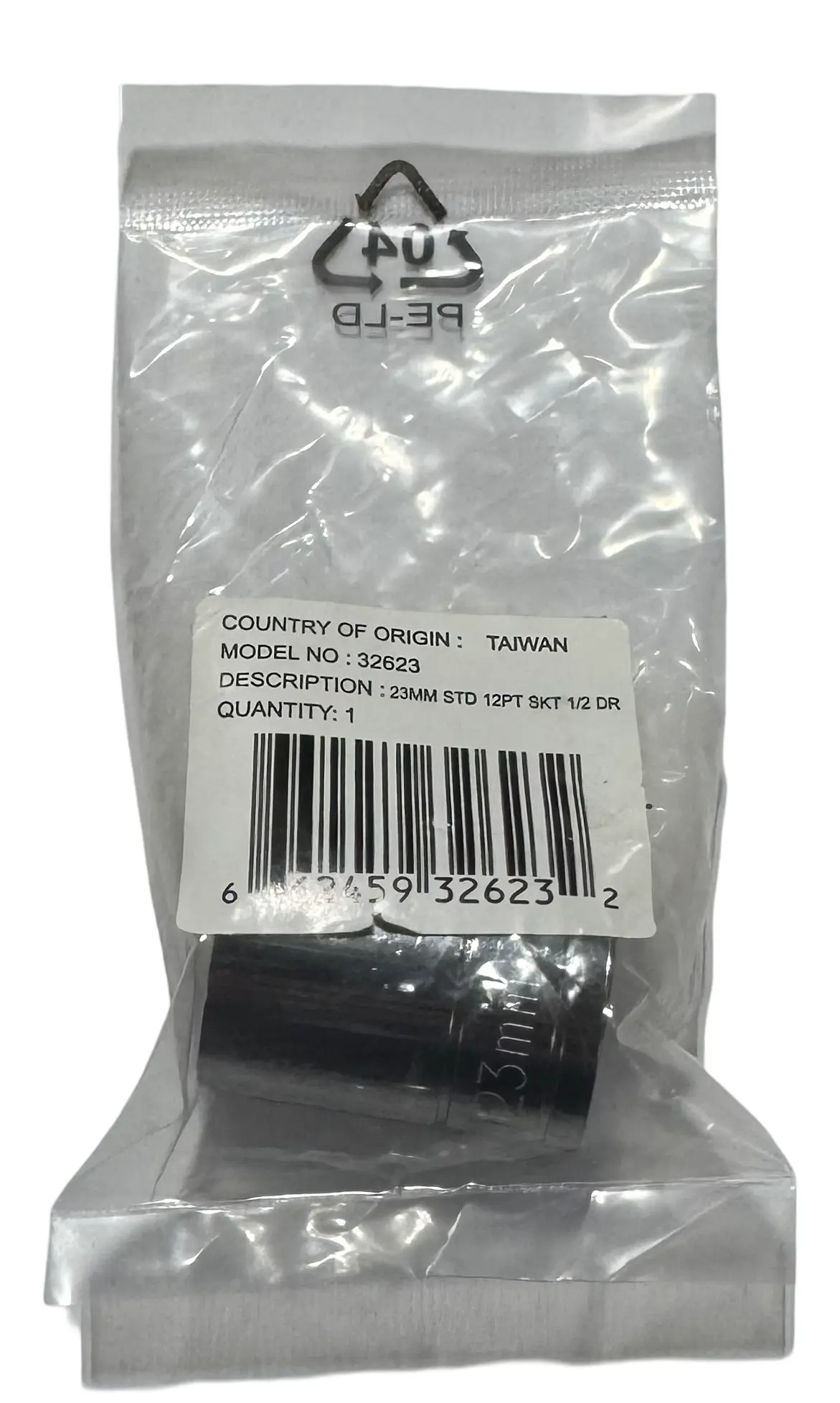 Williams 1/2" Drive 23mm Socket 12 Point 32623