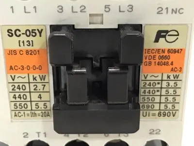 USED FUJI ELECTRIC SC-05Y 4NC0G011Y