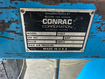 CONRAC 210 RH BENDERS, PIPE, TUBE & BAR | Wheeler Machinery Sales (7)