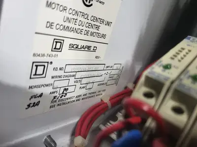 USED SQUARE D MODEL 6