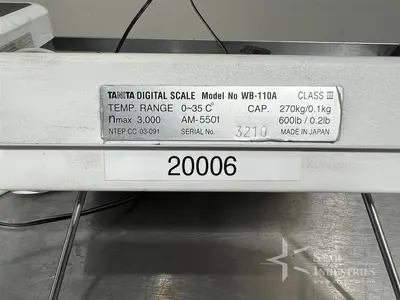 Used _UNKNOWN_ _UNKNOWN_ Patient Scales / Patient Lifts California US | Star Industries #1254371