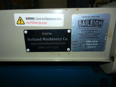 USED BAILEIGH SBR-5216