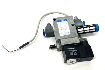Used Festo Air Solenoid Valve, 3/2-way, closed, monostable 7959 Solenoid Valves Michigan US | Maverick Industrial Sales #1398243