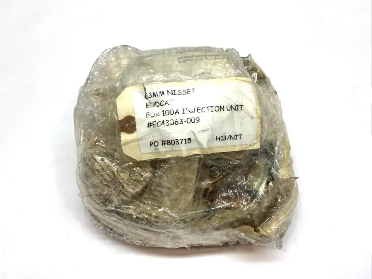 New | in-Stock Nissei 63mm End Cap For 100A Injection Unit Injection Molding Parts Michigan US | Maverick Industrial Sales #1402205