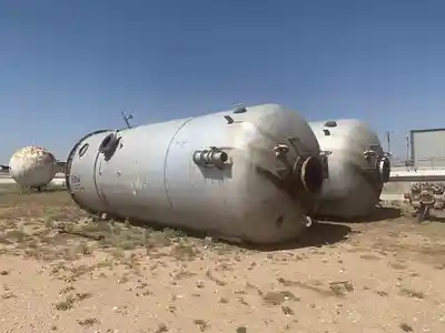 15650 gal national tank vertical carbon steel pressure vessel
